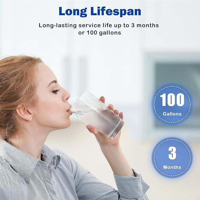 Fil-fresh 3-Pack PURFaucet Water Filter Replacement for PURFiltration System, Model FM-3700, PFM400H, PFM350V, Filter RF3375