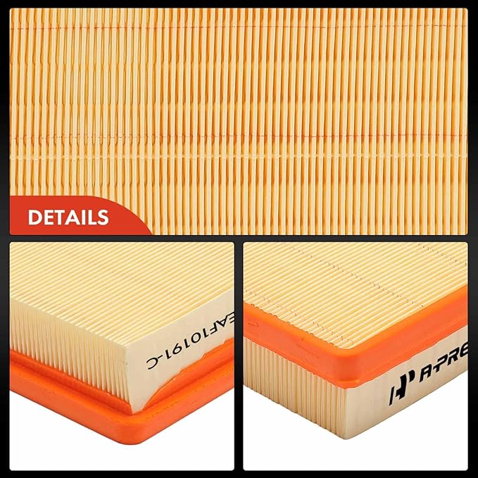 A-Premium Front Engine Air Filter Compatible with Kia Optima 2007-2010, Rondo 2007-2012, 2.4L 2.7L, Replace# XA11089