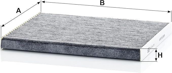 MANN-FILTER CUK 24 004 Cabin Air Filter - Pollen Filter with Activated Carbon