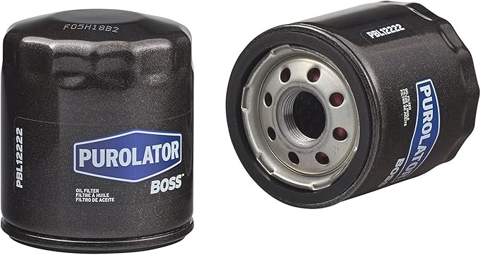 Purolator PBL12222 PurolatorBOSS Maximum Engine Protection Spin On Oil Filter Compatible With Ram 1500, Chevrolet Silverado 1500 & 2500HD, Jeep Compass, Cherokee, Patriot& GMC Sierra 1500 (Pack of 6)