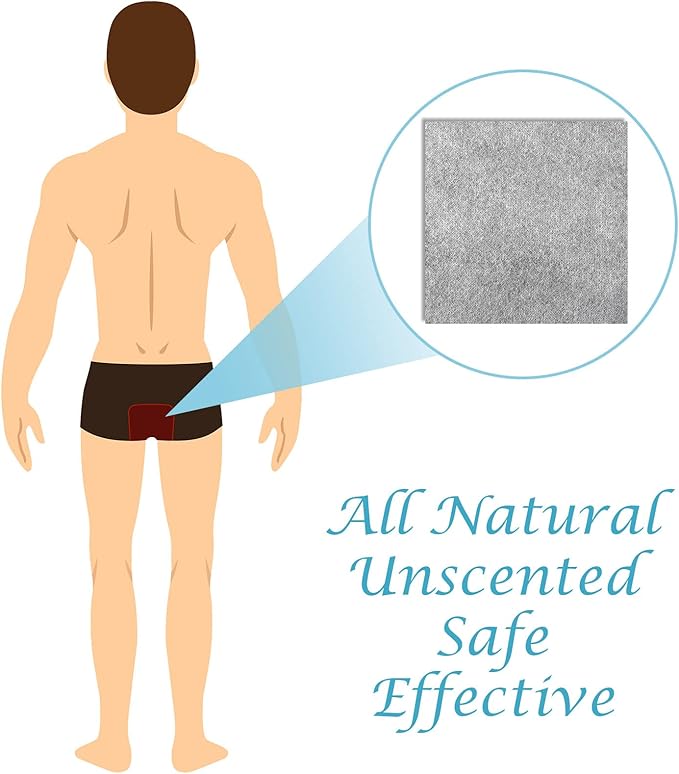 10 Pcs Flatulence Deodorizer High Absorption Flatulence Pad Panty Liner Disposable Charcoal Deodorizer Flatulence Farts Filter Pads to Absorb Gas Odor Unpleasant Smells