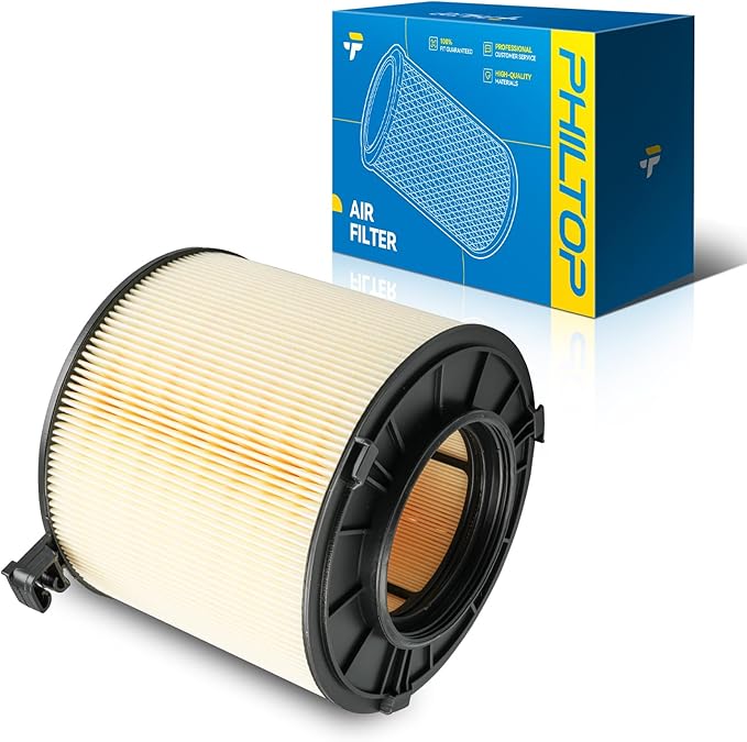 PHILTOP Engine Air Filter, Compatible with CA12268 Audi Q5 2018-2025, A4 Quattro 2017-2025, A5 Sportback, SQ5, A5 Quattro, Q5 PHEV, S5 Sportback, A4, Q5 Sportback, A4 allroad, S5, S4, SQ5 Sportback