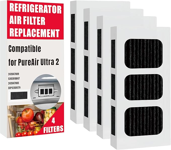 Filter Compatible for Pureair Ultra II Air Filter for Frigidaire Pure Air Ultra 2 for frigidaire refrigerator filter replacement for paultra2 242047809 5303918847 242047805 EAP12364179 (4)