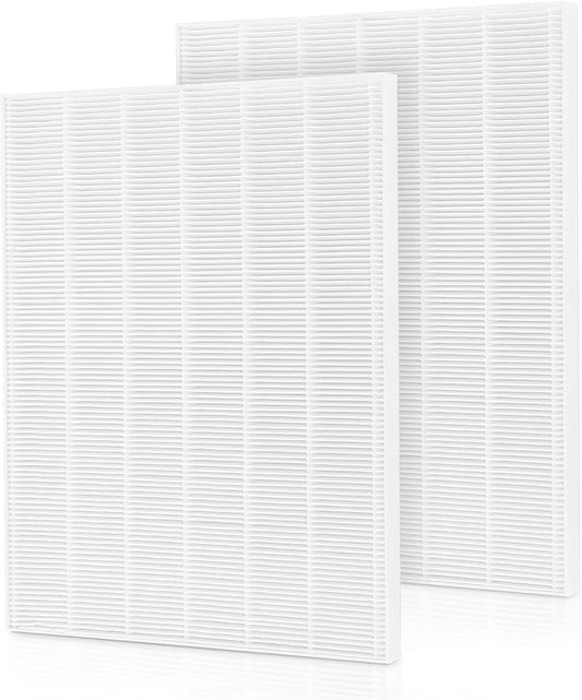 5500-2 Air Purifier Filter Replacement For Winix, 116130 Replacement Filter H Compatible with Winix 5500-2 and AM80 Air Purifier, 2 Pack HEPA Filter Only