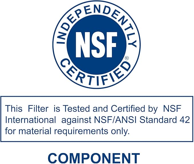 Fil-Fresh 2-Pack Faucet Filter Replacement for Brita® Faucet Filtration System, NSF Certified to Reduce Chlorine, BPA-Free, Lasts 4-Months or 100 Gallons, Chrome