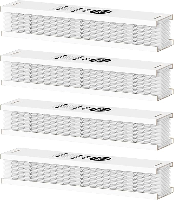 EXPXXFIL0020 Expandable Air Filter Media Replacement Compatible with Bryant/Carrier EZ-FLEX EXPXXFIL0020 heating and cooling system, MERV 13, Pack of 4