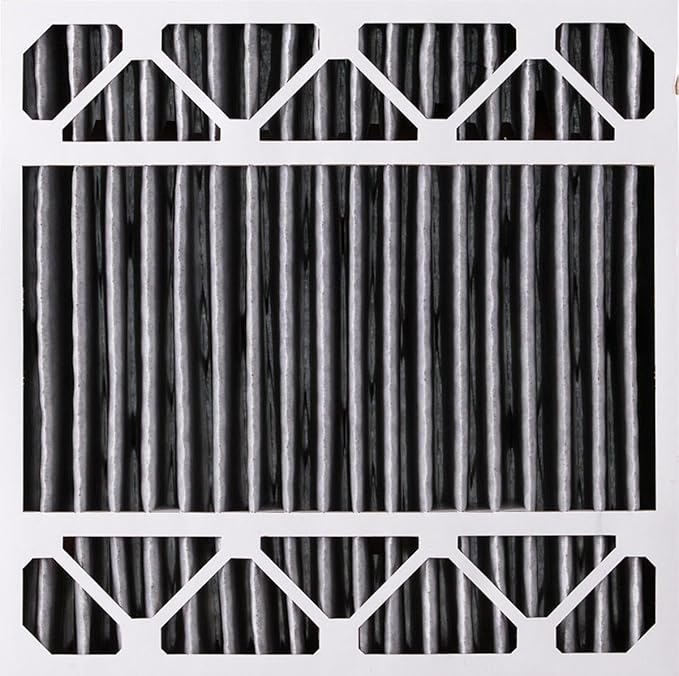 Nordic Pure 20x20x5 (Actual Size: 19 5/8 x 19 7/8 x 4 3/8) Honeywell Replacement Furnace Filters MERV 12 Plus Carbon 1 Pack