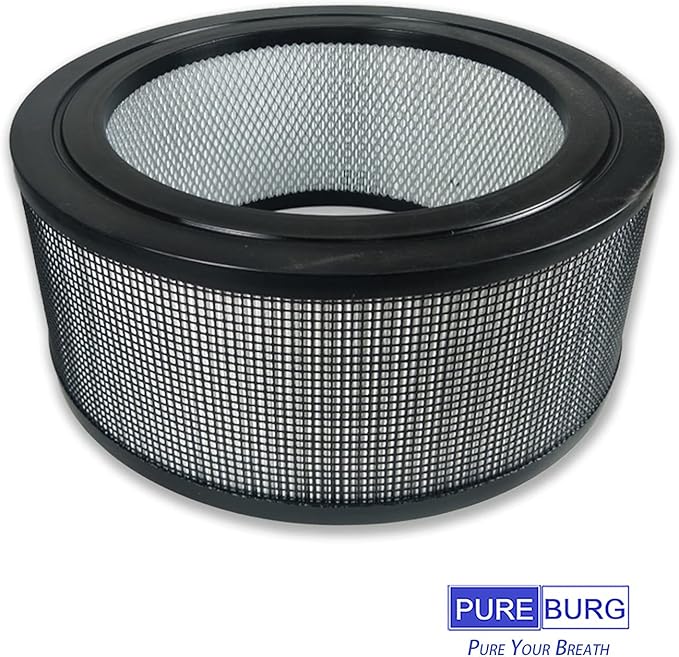 PUREBURG 22500 Replacement True HEPA Filter Set Compatible with Honeywell 17400 10000 (EV-1) 12500 (EV-25) 12520 12525 12526 121528 1350 17440 62500 83236 &83256 Air Purifier