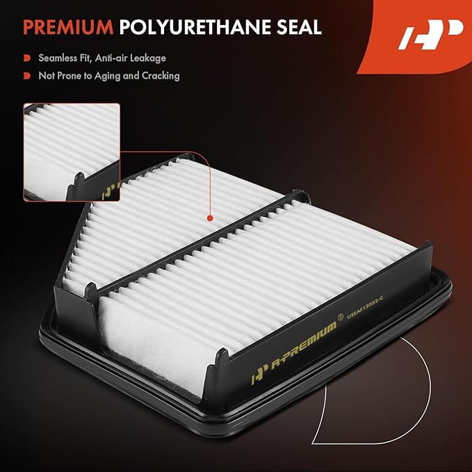 A-Premium Engine Air Filter Compatible with Honda HR-V HRV 2016 2017 2018 2019 2020 2021 2022 1.8L, Replace# 1722051BH00