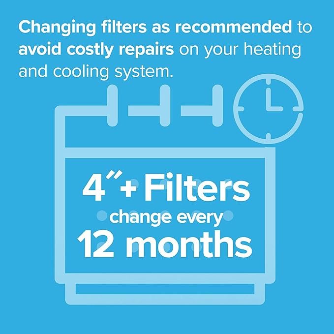 Filtrete ADP01-2PK-2 16x25x4 AC Furnace Air Filter, MPR 1000, Fits Honeywell and Lennox Devices, Micro Allergen Defense Deep Pleat, 2-Pack (Actual Dimensions 15.88 x 24.56 x 4.31), 2 Count