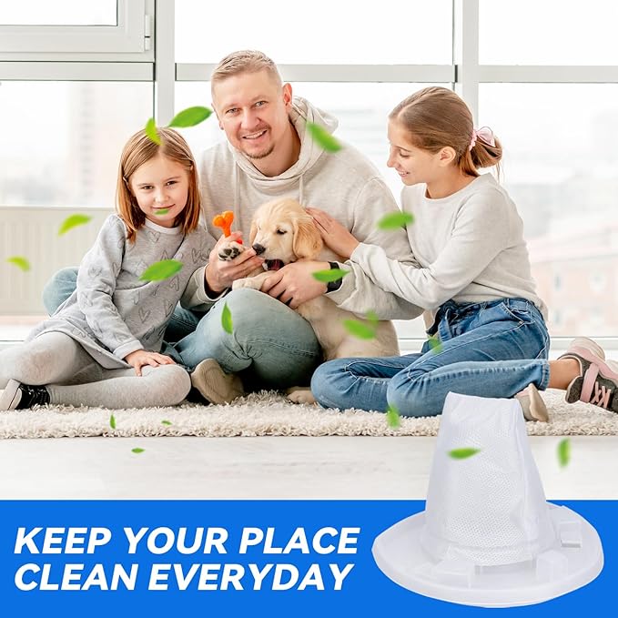 VF110 Replacement Filter for Black & Decker Dustbuster AdvancedClean Cordless Handheld Vacuum CHV1410L CHV1410 CHV9610 CHV1210 CHV1510 CHV1410B Dust Buster VAC BDH2000L 90558113-01(10Pack)