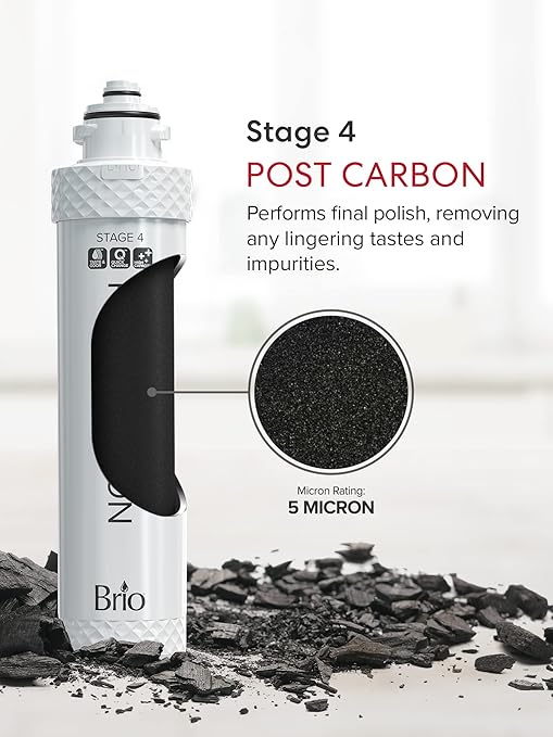 Brio 4-Stage Filter Replacement Kit for Ultrafiltration Water Cooler Dispensers