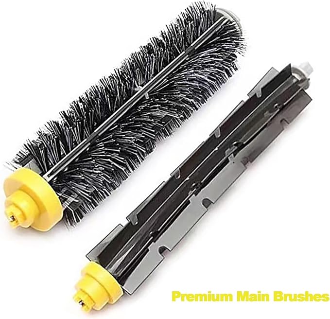Replacement Brush Rollers for irobot Roomba 600 Series 694 676 675 692 695 677 671 690 680 660 650 620 614 610 600 & 500 Series 595 585 564 Vacuum Robot 2 Pack