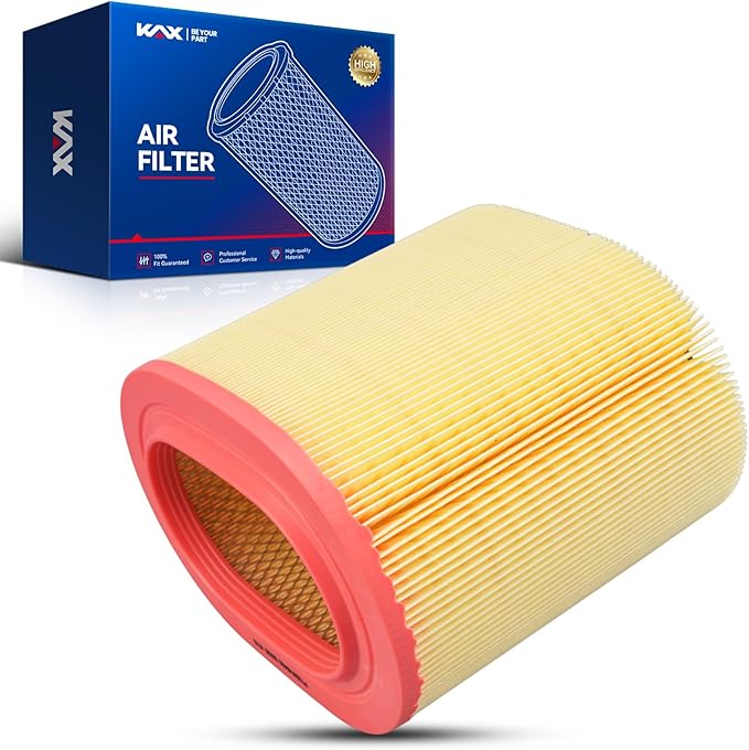 KAX Engine Air Filter, CA12183 Replacement for Ford F-250 Super Duty, F-350 Super Duty, F-550 Super Duty, F-450 Super Duty, 2017-2019, Advanced Air Filter Media, Increased Acceleration