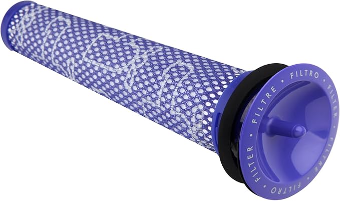 Wolfish 2 Pack Replacement Pre Filters for Dyson DC58, DC59, V6, V7, V8. Replaces Part 965661-01.