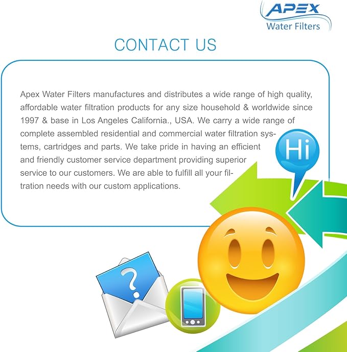 APEX RF-1050 Alkaline Filter Cartridge