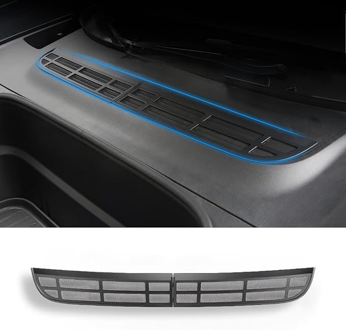 Air vent Cover for Tesla Model Y Juniper 2025 2026 Air Intake Vent Grille Cover Juniper Launch Series Air Intake protective air filter accessories