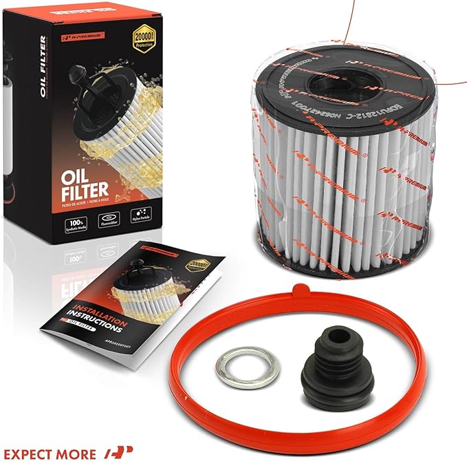 A-Premium 20K Miles Upgrated Protection Oil Filter Compatible with Hyundai & Kia Models - Elantra 2021-2024, Sonata 2020-2024, Kona 2022-2024, K4 2025