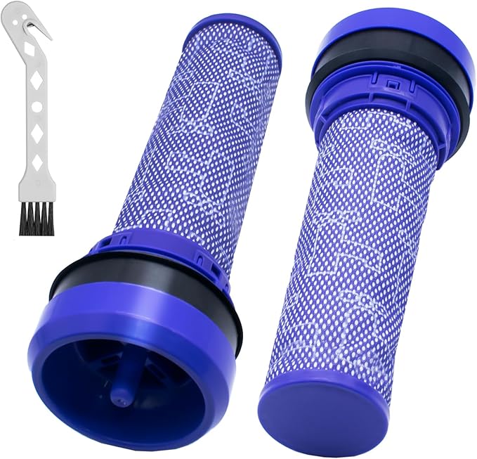ilovelife 2pcs Premotor Filter for Dyson DC37, DC39, DC28, DC53 Series Absolute Vacuum Cleaner，Vacuums Attachment Washable HEPA Filter Replacement Part No. 923413-01