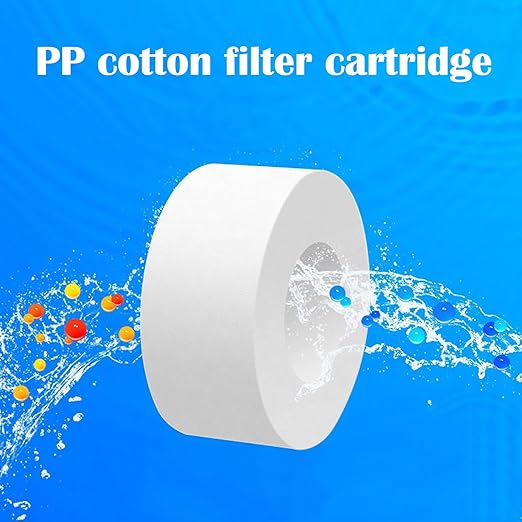 5 Pcs Sink Water Faucet Filter Cartridge Replacements,Sink Water Filter Faucet Water Filter, Removes Chlorine Fluoride Heavy Metals,Soften Hard Water