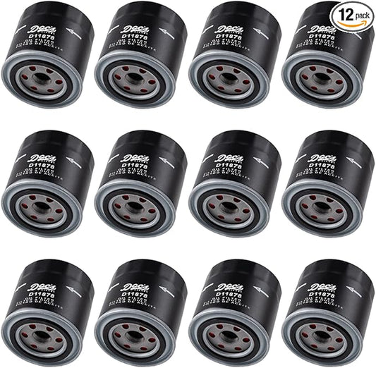 Doc's Diesel Oil Filter 12-Pack D11878-12 | Compatible with Chevrolet/GMC 6.6L Duramax 2500HD, 3500HD 2020+ | Replaces PF26