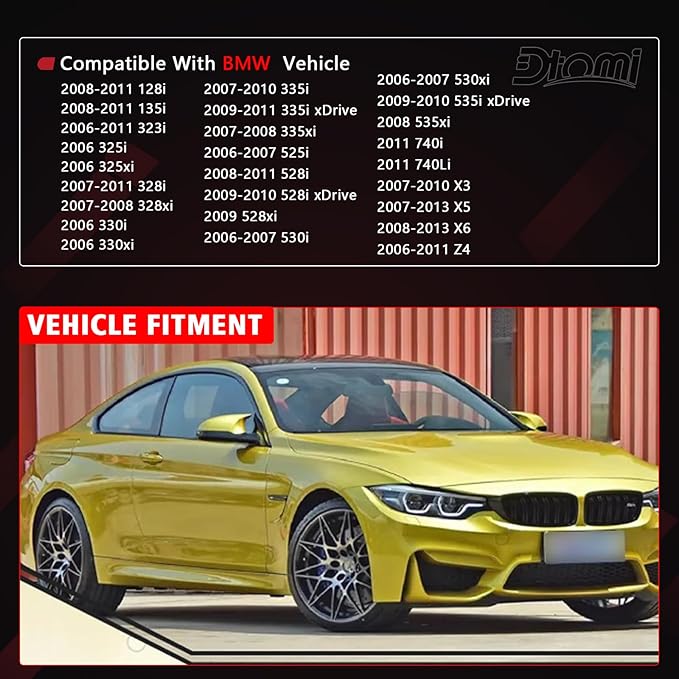 Oil Filter Housing Cover Cap Compatible With BMW Vehicle 128i 135i 528i 528i 328i 335i 530i 740i X3 X5 X6 2006-2016 Replace# 11427525334 Engine Oil Fitter Cover
