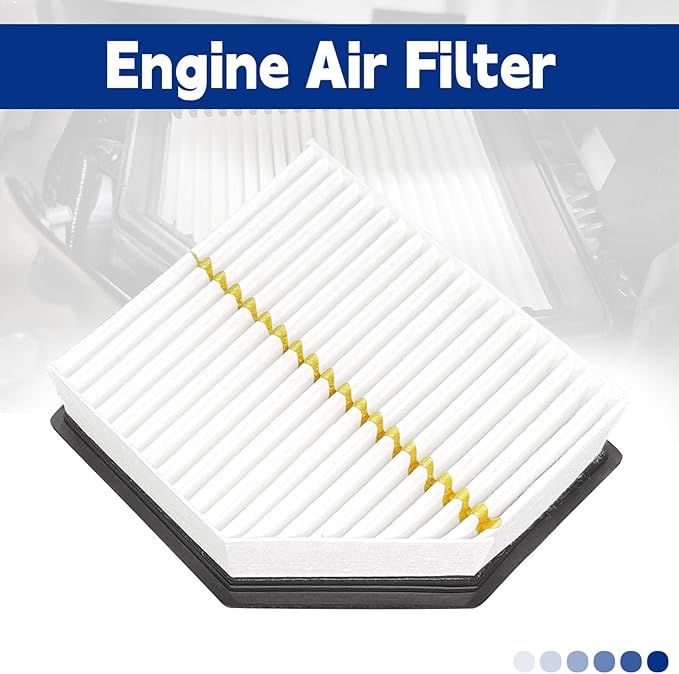 Engine Air Filter Replace 16546-6RA0A Compatible with 2021 2022 2023 Nissan Rogue 2.5L Air Filter