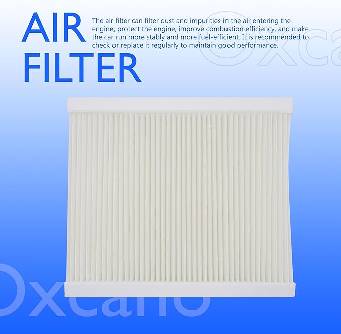 CAF1807P Cabin Air Filter with Activated Carbon Compatible with Ford GT 2005-2006, Mustang 2005 2006 2007 2008 2009 2010 2011 2012 2013 2014 Replacement for 4R3Z-19N619-AA