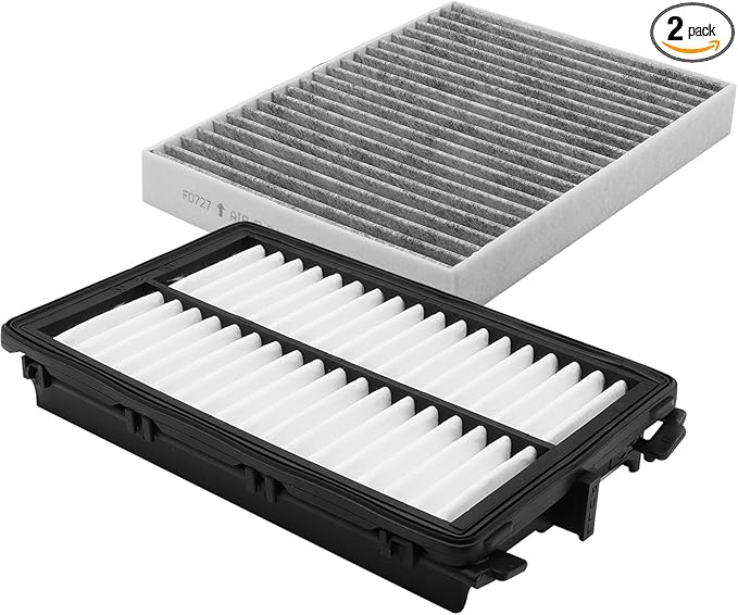 Comb Engine Cabin Air Filter for Hyundai Sonata 2025 2024 2023 2022 2021 2020 (Except Hybrid)