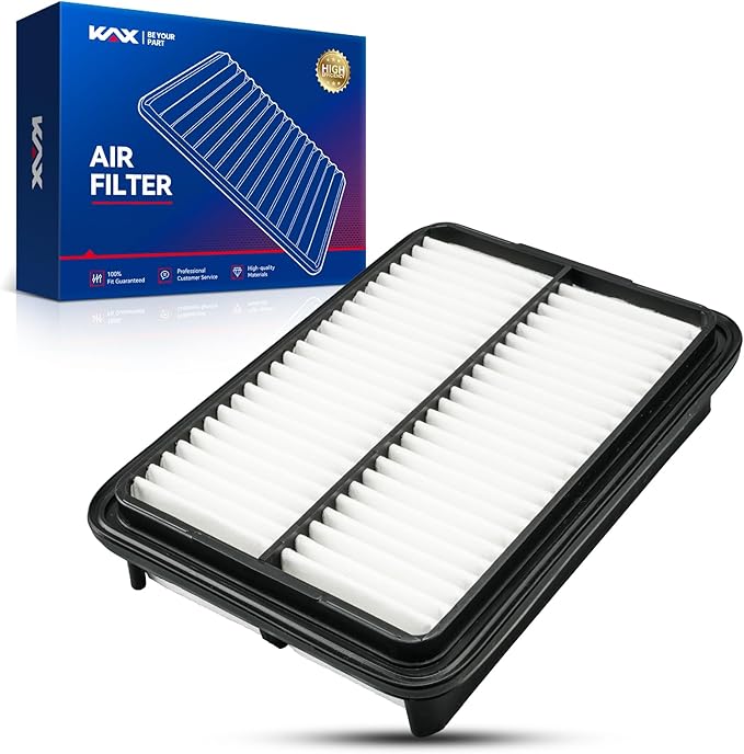 KAX Engine Air Filter, CA6690 Replacement for Toyota Tacoma, Pickup, 4Runner, Previa, Geo Storm, Mzd 929, Isuzu Stylus, Impulse, Advanced Air Filter Media, Increased Acceleration