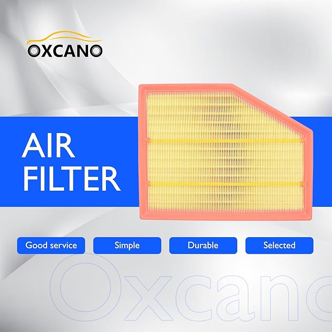 CA10022 Engine Air Filter Compatible with BMW 525i 2004 2005 2006 2007, 525xi 2006-2007, 528i 2008-2011, 528xi 2008, 530i 2005-2007, 530xi 2006-2007, 545i 2004, Z4 2007-2008