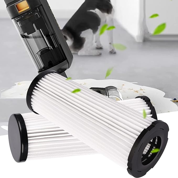SaferCCTV Replacement Vacuum Hepa Filter for Dirt Devil F1 Vacuum Filter 3JC0280000 2JC0280000 Compatiable with Featherlite, Jaguar, Bagless Extra Light, Scorpion (3 Pcs)
