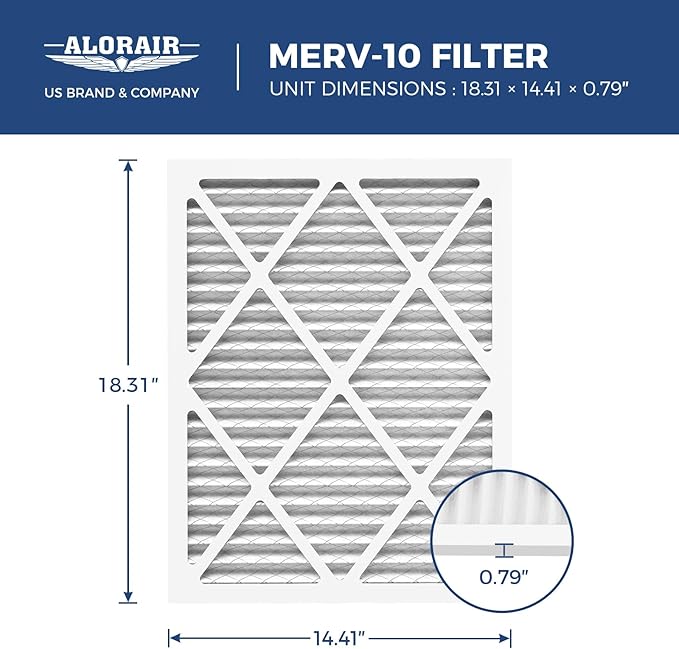 ALORAIR 3 Pack MERV-10 Filter for Dehumidifier Sentinel WHD100,Sentinel WHD120