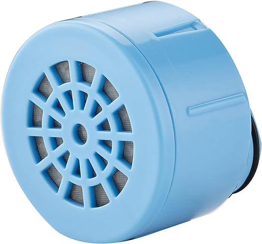 AquaCare Skin & Hair American KDF Replacement Cartridge for World's Most Advanced Shower Filters with ON/OFF Water Filtration Modes, Instant Cartridge Reload & Built-in Hand Shower or Combo Mounts