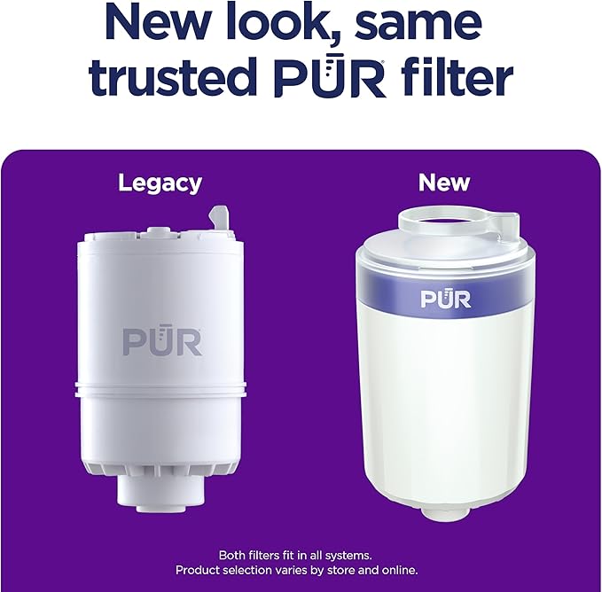 PUR Water Filter Replacement for Faucet Filtration Systems (1 Pack) – Compatible with all PUR Faucet Filtration Systems