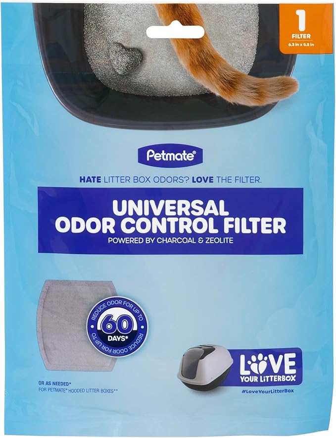 Petmate Booda Clean Step Cat Litter Box Dome Replacement Charcoal Litter Box Filter