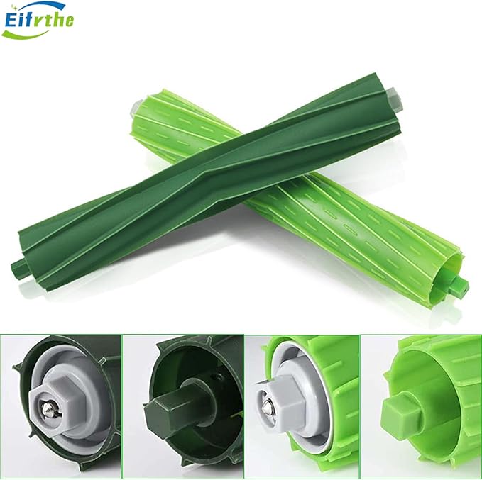 Replacement Parts accessories for Roomba i3 i3+ i4 i6 i6+ i7 i7+ i8 i8+/Plus E5 E6 E7 I,E &J Series Vacuum Cleaner,3 Set Roller Brushes 8 HEPA Filters 10 Side Brushes 1 caster wheel 10 vacuum bag