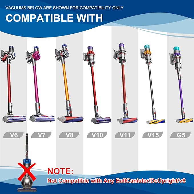 Flexible Extension Hose Attachment Compatible for Dyson - Compatible with V15 V11 V10 V8 V7 Outsize Absolute Motorhead Trigger Cordless Vacuum Cleaner Accessories Gadgets