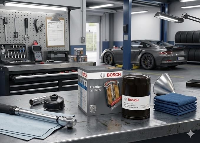BOSCH 3311 Premium Oil Filter With FILTECH Filtration Technology - Compatible With Select Chevrolet, Geo, Lexus, Pontiac, Scion, Toyota + More