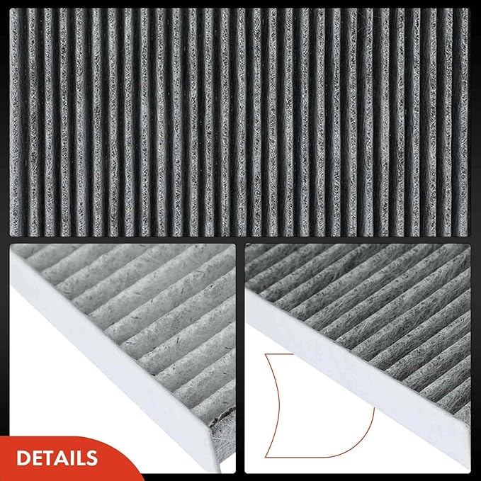 A-Premium Cabin Air Filter with Activated Carbon Compatible with Nissan & Infiniti Models - Altima 2013-2018, Murano 2015-2023, Pathfinder 2013-2020, Maxima 2016-2023, QX60 2014-2020, JX35 2013