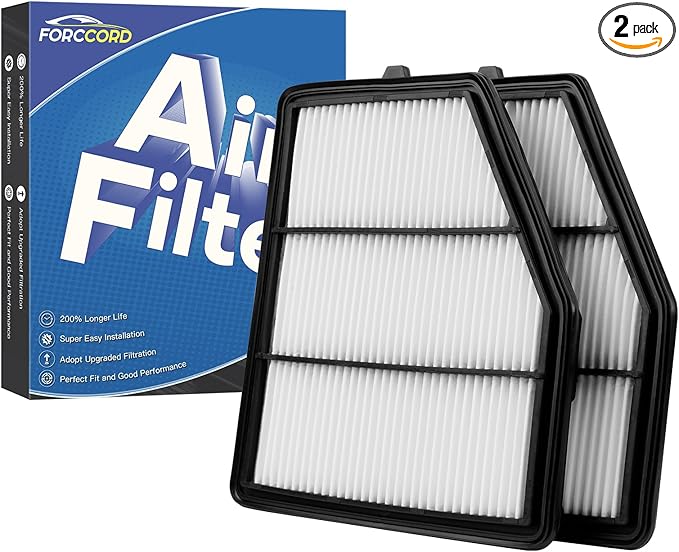 2-Pack Engine Air Filter Fits for Nissan Altima 2.5L ENGINE ONLY 2019-2025 2026（NOT FIT 2.0L) Air Filter Replacement CA12551 Car Accessories