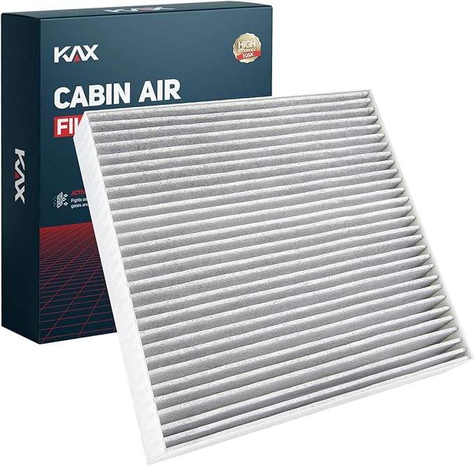 KAX Cabin Air Filter, CF10134 Replacement for Accord,Civic, CR-V,Odyssey, Pilot, Ridgeline,Passport, Crosstour, MDX, RDX, TSX, TL, RL, ILX, RLX, TLX, ZDX, with Activated Carbon