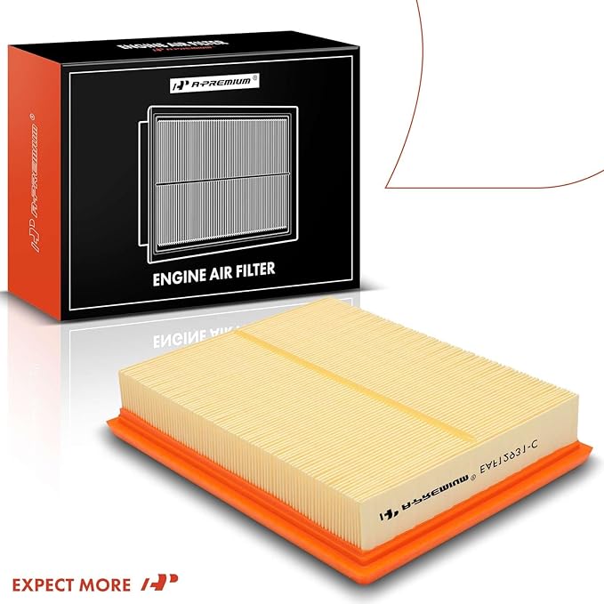 A-Premium Engine Air Filter Compatible with Nissan Pathfinder 2021-2023 & Infiniti QX60 2022-2023, 3.5L, Replace# 16546-6TA0A, PA99868