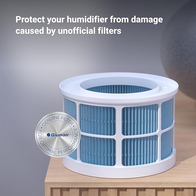 BLUEAIR Humidifier H35i Wick Filter, Genuine Replacement Blueair Filter, Soothing Water Vapors through Particle & Mineral Capture, Filter Life up to 6 Months