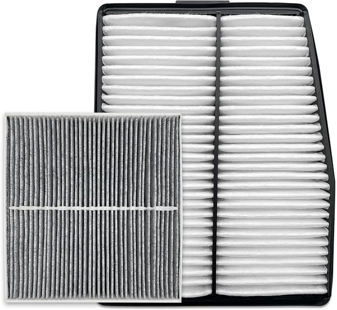 Cabin and Engine Air Filter Fits for Santa Fe Hybrid 2021-2025, Sonata Hybrid 2020-25, Tucson Hybrid 2022-25, Sorento Hybrid 2021-25, Sportage Hybrid 2023-25, Fits 97133L1000, 28113-L5100