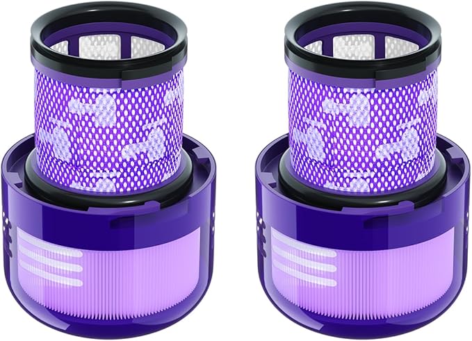 2 Pack Vacuum Filter Replacement Parts Compatible with Dyson V11/V15 Series Vacuum Cleaner, Cordless Vacuum Filter Accessories, Home Cleaning Helper, Effective Cleaning, 2 Rear-Filters (2)