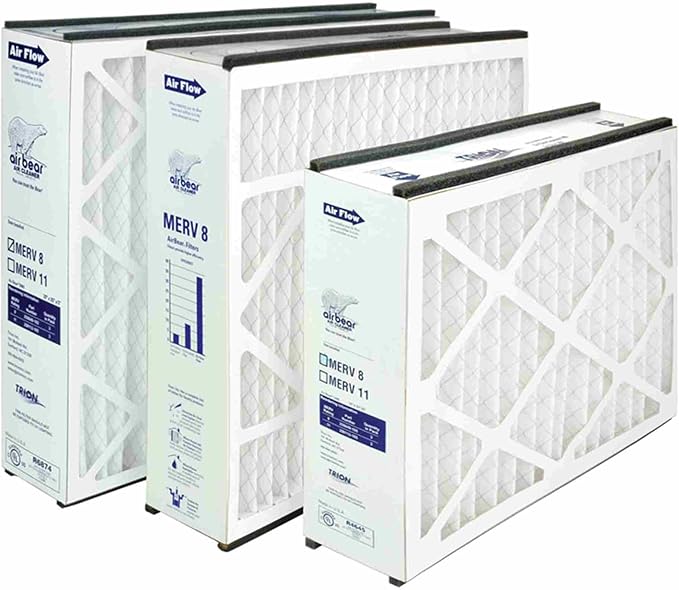 Trion Air Bear 255649-102 Replacement Filter - 20x25x5, Three Per Box