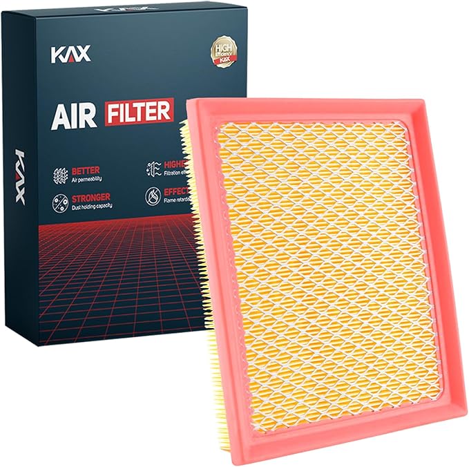 KAX Engine Air Filter, CA10741 Replacement for Toyota Prius 2010-2015, Prius V 2012-2017, RAV4 2016-2018 2.5L, Prius Plug-In, Lexus CT200h, NX300h, Advanced Air Filter Media, Increased Acceleration