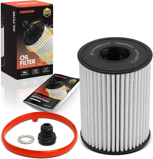 A-Premium 20K Miles Upgrated Protection Oil Filter Compatible with Hyundai & Kia Models - Sonata, Sorento, Santa Fe, Sportage, Tucson, K5, Santa Cruz