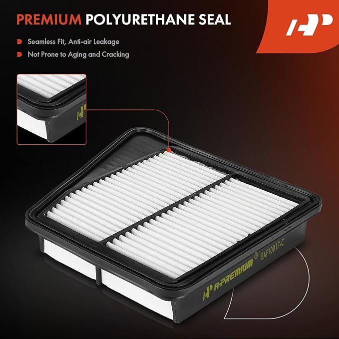 A-Premium Engine Air Filter Compatible with Kia Stinger 2018-2021 & Genesis G70 2019-2023, 2.0L, Replace# 28113J5100